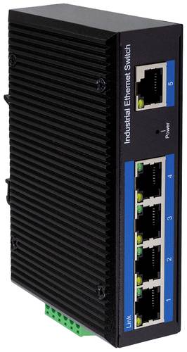 LogiLink NS200 Industrial Ethernet Switch 5 Port 10 / 100MBit/s von Logilink