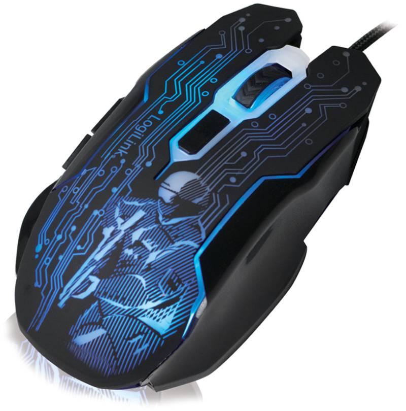 LogiLink Optische Gaming Maus, kabelgebunden, schwarz von Logilink