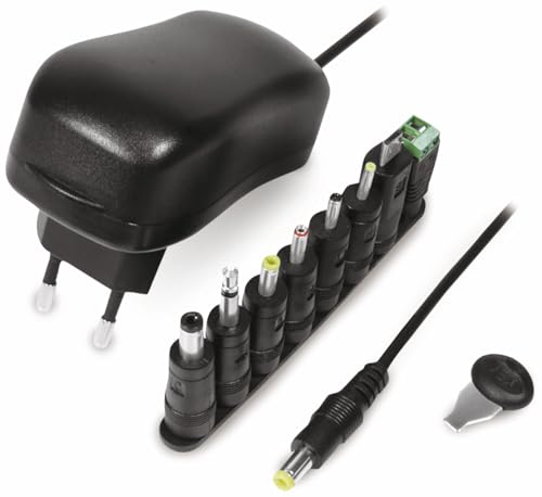 LogiLink PA0167 Universalnetzteil, 12W Schwarz von Logilink