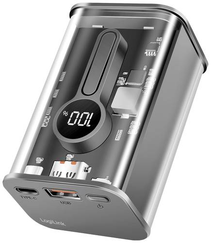 LogiLink PA0306 Akkupack 10000 mAh Li-Ion Transparent LogiLink PA0306 Akkupack 10000 mAh Li-Ion Transparent von Logilink