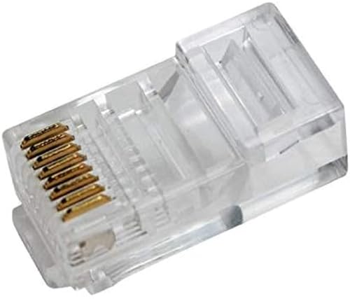 LogiLink Patch-Anschluss - RJ-45 (M) - ungeschirmt (Packung mit 100), MP0020 von Logilink