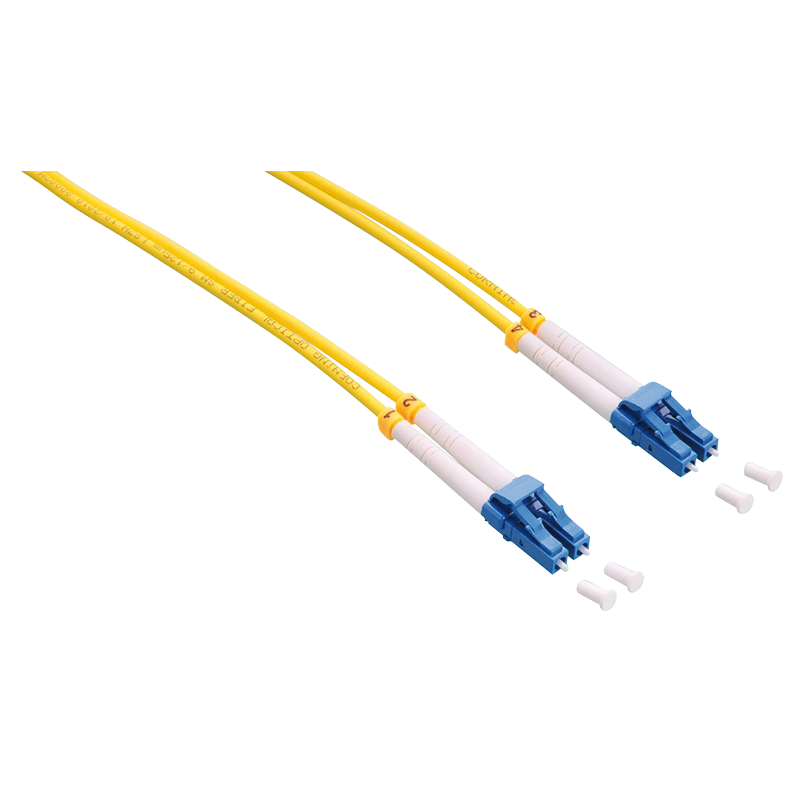 LogiLink - Patch-Kabel - LC Single-Modus (M) bis LC Single-Modus (M) - 1 m - Glasfaser - Duplex - 9/125 Mikrometer - OS2 - halogenfrei - Gelb von Logilink