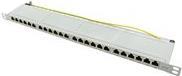 LogiLink - Patch Panel - Rack montierbar - RJ-45 X 24 - Grau, RAL 7035 - 0.5U - 48.3 cm (19) von Logilink