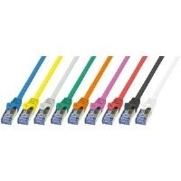 LogiLink Patchkabel, Kat. 6A, S/FTP, 20,0 m, weiß geschirmt (PIMF), 4 x 2 AWG 26/7, Belegung: 1:1, Kupferader, - 1 Stück (CQ3111S) von Logilink