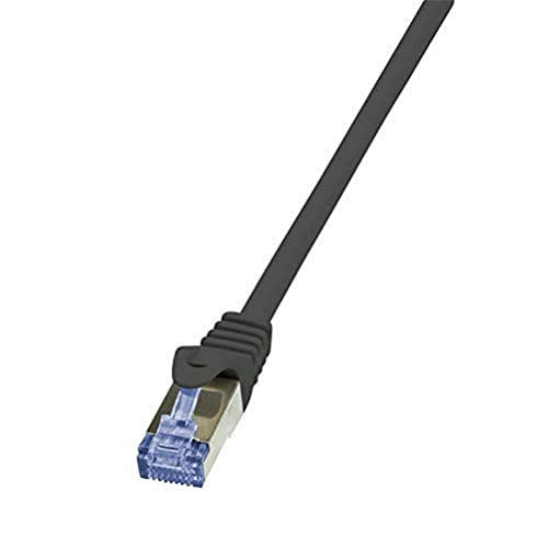 LogiLink Patchkabel mit Cat7-Rohk. primel. S/FTP schw 7, 50m LogiLink Patchkabel mit Cat7-Rohk. primel. S/FTP schw 7, 50m von Logilink