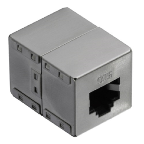 Logilink Patchkabelverbinder 1:1 Cat.6 STP, Metallgehäuse Logilink Patchkabelverbinder 1:1 Cat.6 STP, Metallgehäuse von Logilink