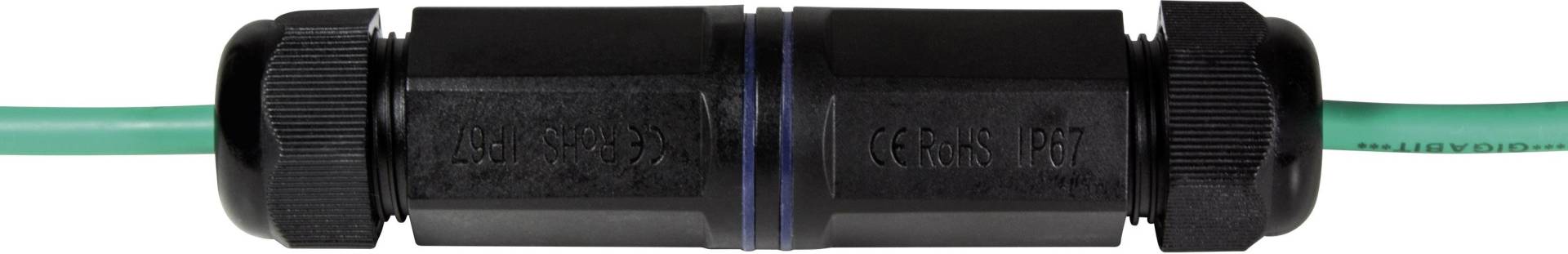 Logilink Patchkabelverbinder 2 x RJ45 Buchse wassergeschützt Logilink Patchkabelverbinder 2 x RJ45 Buchse wassergeschützt von Logilink