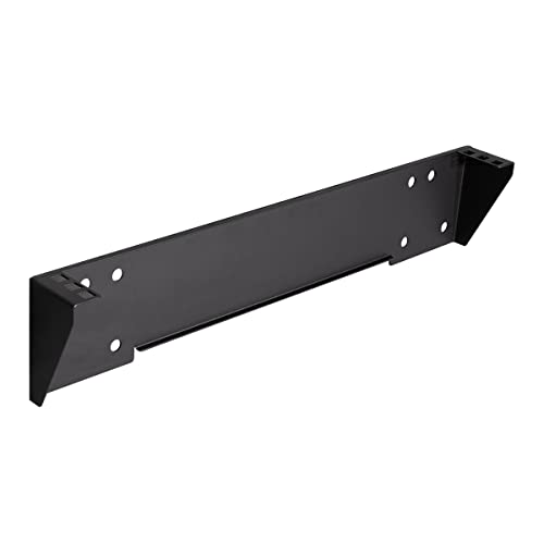 LogiLink Professional - 19" vertikale Wandhalterung/Untertischhalterung, 1 HE, schwarz von Logilink