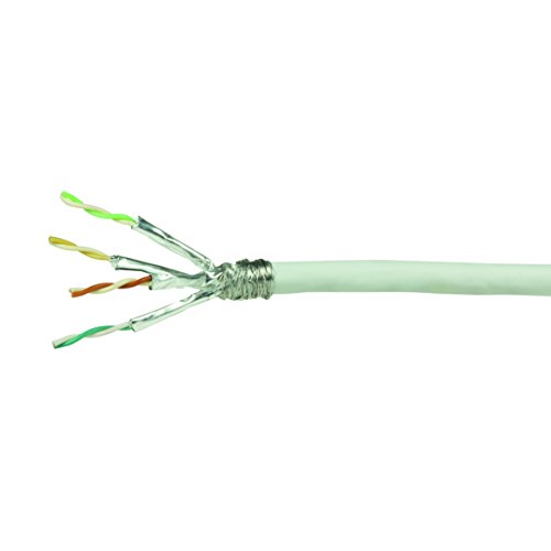 LogiLink Professional CPV0053 - CAT 7 (600 MHz) S/FTP Verlegekabel LSZH (Low Smoke Zero Halogen), 10GBase-T / ISDN / PoE / PoE+ , 50m von Logilink