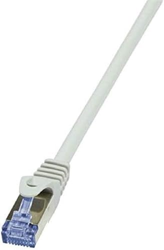 LogiLink Professional CQ4042S Patchkabel Primeline Kat. 6A, S/FTP, 1,5m grau von Logilink