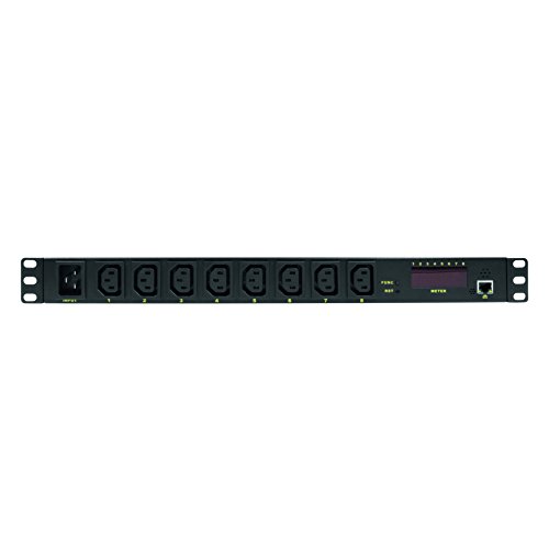 LogiLink Professional PDU8P01 Hochwertige IP "19" Steckdosenleiste 8-fach mit Schalt-, Mess/Warnfunktion, Temperatur und Feuchtigkeitssensor Schwarz LogiLink Professional PDU8P01 Hochwertige IP "19" Steckdosenleiste 8-fach mit Schalt-, Mess/Warnfunktion, Temperatur und Feuchtigkeitssensor Schwarz von Logilink