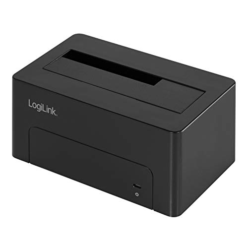 LogiLink QP0027 Quickport USB 3.1 GEN2 für 2,5/3,5" HDD/SSD Schwarz von Logilink