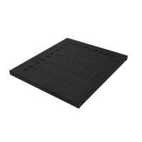 LogiLink SF1 F45B Rack Accessory – Rack Zubehör (Black, 50 kg, 1U, 1 PC (S), 465 mm, 345 mm) von Logilink