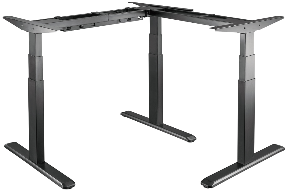 LogiLink Schreibtischgestell, elektrisch, 90 Grad L-Form LogiLink Schreibtischgestell, elektrisch, 90 Grad L-Form von Logilink