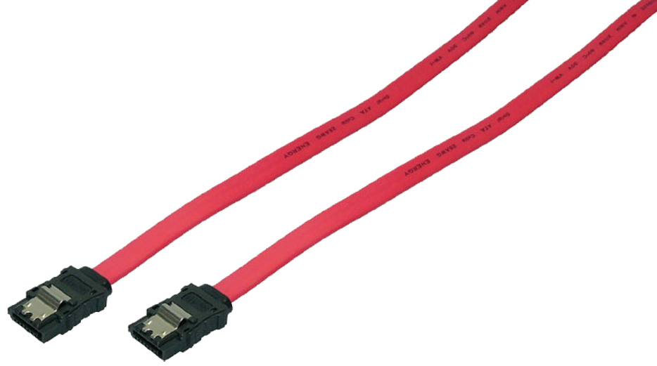 LogiLink Serial ATA Anschlusskabel, 0,30 m, rot von Logilink