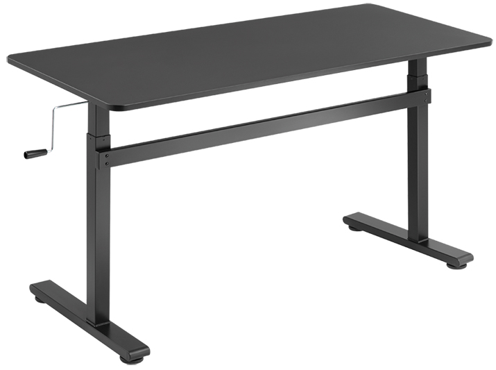 LogiLink Sitz-Steh-Schreibtisch, (B)1.400 mm, schwarz von Logilink