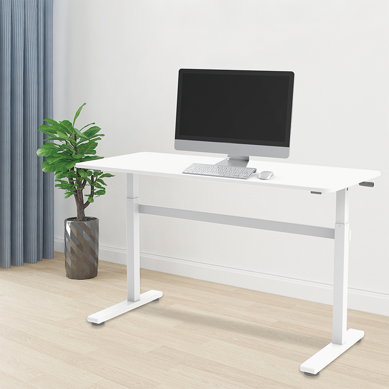LogiLink Sitz-Steh-Schreibtisch, (B)1.400 mm, weiß von Logilink