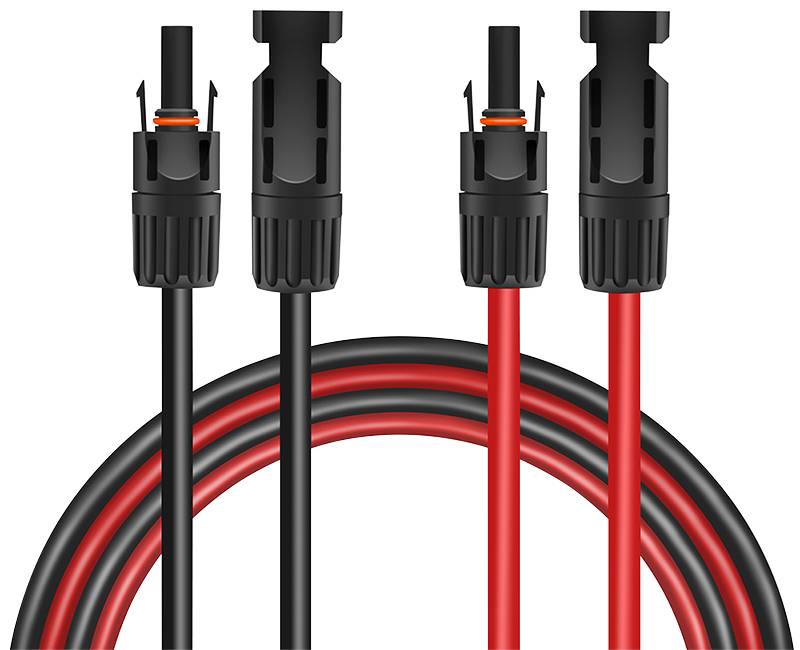 LogiLink Solar-Verlängerungskabel-Set, PVC - PVC, 5,0 m von Logilink