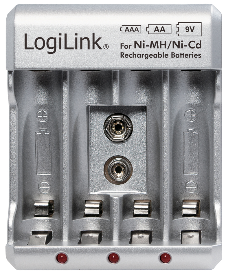 LogiLink Stecker-Ladegerät, silber von Logilink