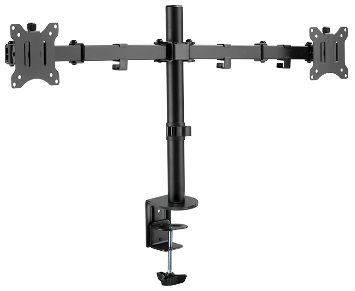 LogiLink TFT-/LCD-Doppel-Monitorarm, Armlänge: 390 mm von Logilink