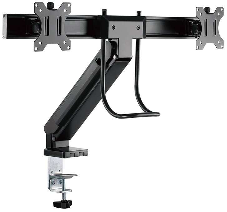 LogiLink TFT-/LCD-Doppel-Monitorarm, mit Handgriff, schwarz LogiLink TFT-/LCD-Doppel-Monitorarm, mit Handgriff, schwarz von Logilink