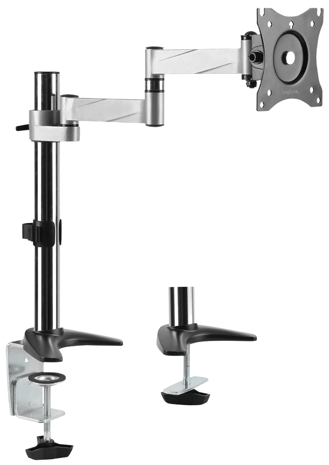 LogiLink TFT-/LCD-Monitorarm, Aluminium, Armlänge: 396 mm von Logilink