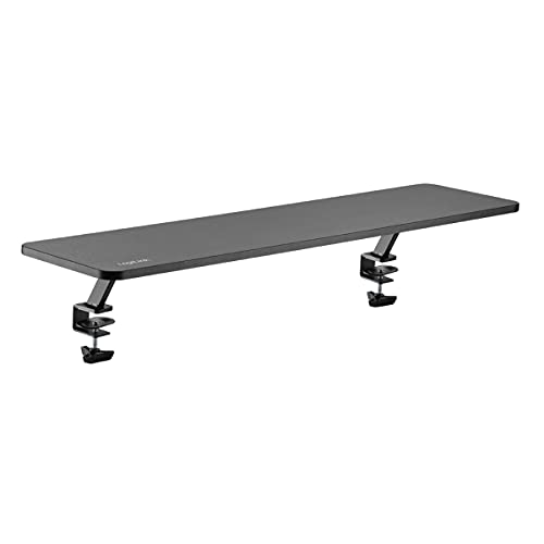 LogiLink TV- Monitorerhöhung, max. Belastung 20kg, zum Einklemmen an den Schreibtisch (Tischplatte bis 3,3cm Stärke), Länge = 1m von Logilink