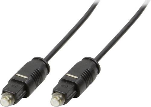 LogiLink Toslink Digital-Audio Anschlusskabel 0.50m Schwarz (matt) von Logilink