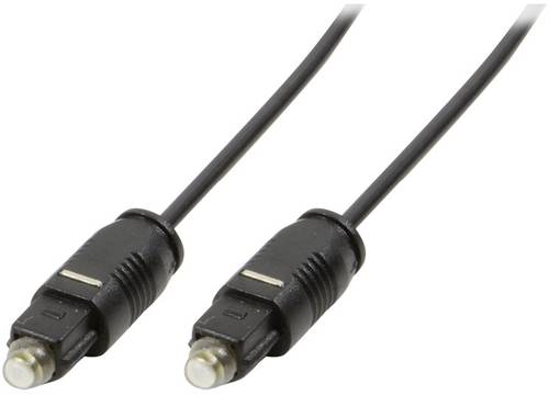 LogiLink Toslink Digital-Audio Anschlusskabel 10.00m Schwarz (matt) von Logilink