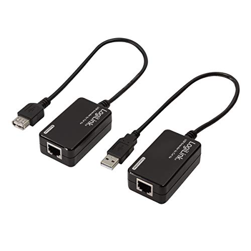 LogiLink UA0021D - USB 2.0 Extender (Verlängerung über RJ45 Kabel) bis zu 60 m von Logilink