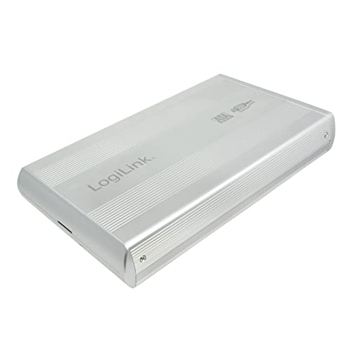 LogiLink UA0107A Festplattengehäuse für 8,9 cm (3,5 Zoll) SATA, USB 3.0 Aluminium silber von Logilink