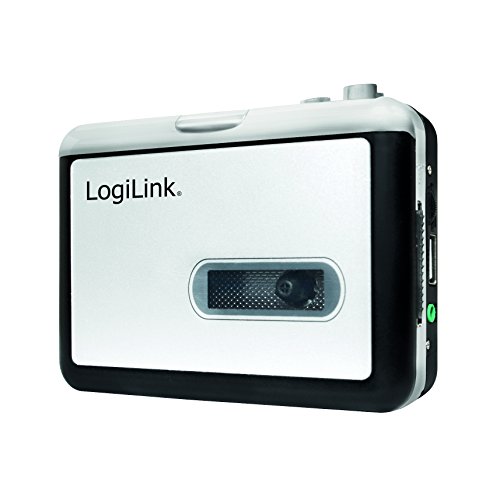 LogiLink UA0281 Kassetten-Digitalisierer mit USB Anschluss Silber von Logilink