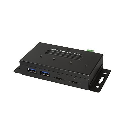 LogiLink UA0316 - USB-C 3.2 Gen 2, Combo Hub 4-Port, Industrieausführung von Logilink