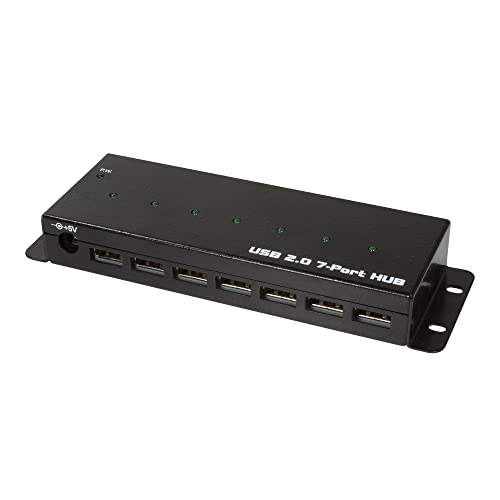 LogiLink UA0318 - USB 2.0 Hub, 7-Ports, Industrieausführung von Logilink