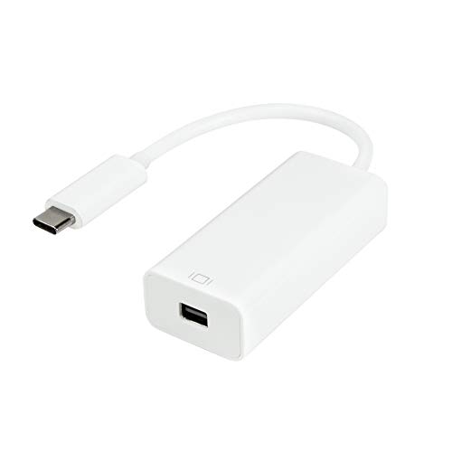 LogiLink UA0360 - USB-C (USB 3.2 Gen 1x1) auf Mini DisplayPort Adapter, Auflösung 4K, Weiß von Logilink