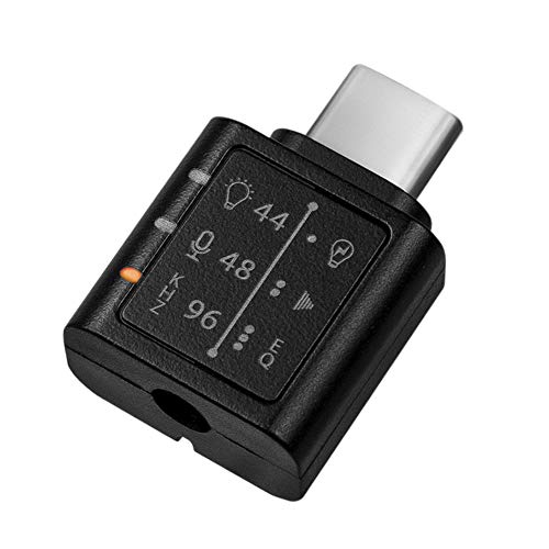 LogiLink UA0363 - USB-C zu 3.5 mm Audio Adapter mit EQ, 96 kHz / 24 bit DAC, ideal für z.B. Smartphones/Tablets ohne 3,5mm Anschluss, schwarz, 96khz von Logilink