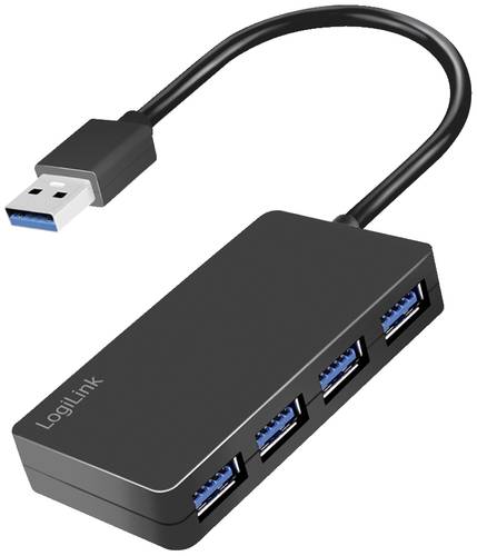 LogiLink UA0396 USB 3.1 Gen 1-Hub Schwarz LogiLink UA0396 USB 3.1 Gen 1-Hub Schwarz von Logilink