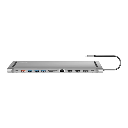 LogiLink UA0411 - USB 3.2 Gen2 Docking-Station 12-Port mit PowerDelivery & USB-C LogiLink UA0411 - USB 3.2 Gen2 Docking-Station 12-Port mit PowerDelivery & USB-C von Logilink