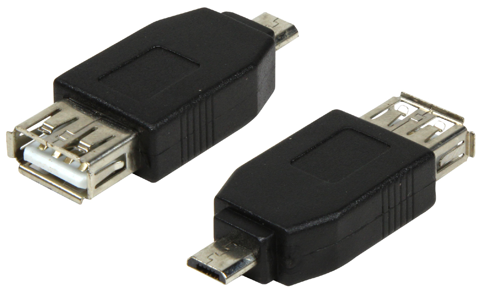 LogiLink USB 2.0 Adapter, Micro USB Stecker - USB Kupplung LogiLink USB 2.0 Adapter, Micro USB Stecker - USB Kupplung von Logilink