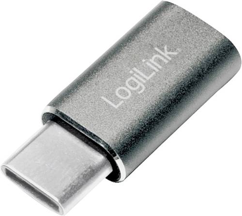 LogiLink USB 2.0 Adapter [1x USB-C® Stecker - 1x USB 2.0 Buchse Micro-B] AU0041 von Logilink