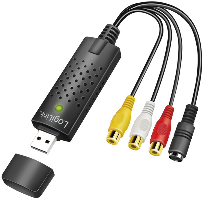 LogiLink USB 2.0 Audio und Video Grabber, schwarz von Logilink