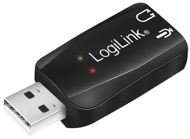 LogiLink USB 2.0 Audioadapter, 5.1 Soundeffekt von Logilink