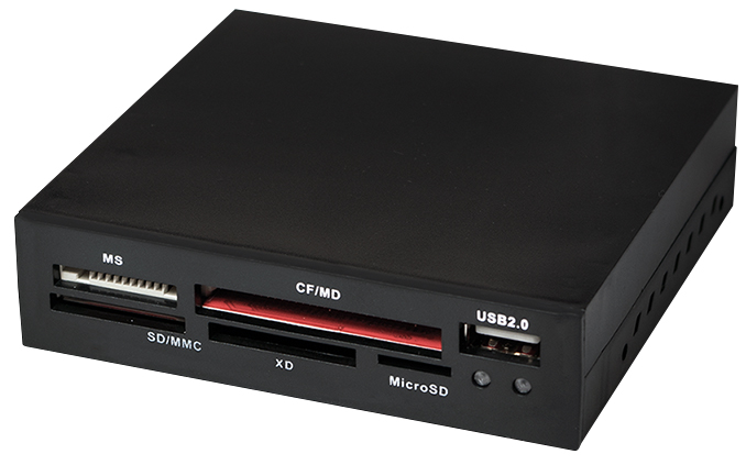 LogiLink USB 2.0 Card Reader, 54 in 1, Kunststoffgehäuse LogiLink USB 2.0 Card Reader, 54 in 1, Kunststoffgehäuse von Logilink