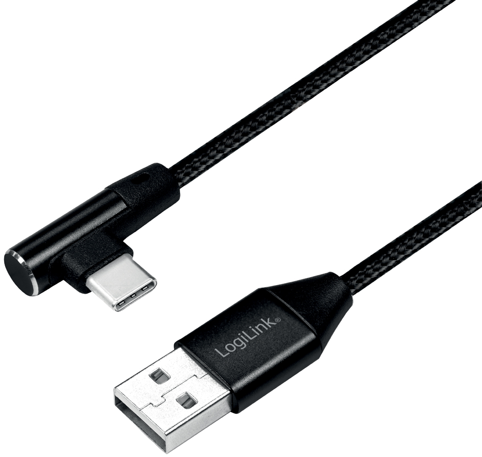 LogiLink USB 2.0 Kabel, USB-A - USB-C Stecker, 0,3 m von Logilink