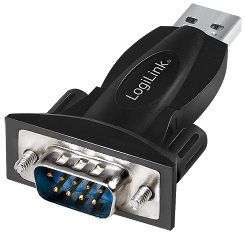 LogiLink USB 2.0 - RS232 Adapter, schwarz von Logilink