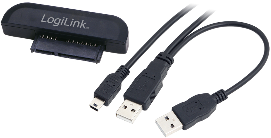 LogiLink USB 2.0 - SATA Adapter, USB-A Stecker - SATA von Logilink