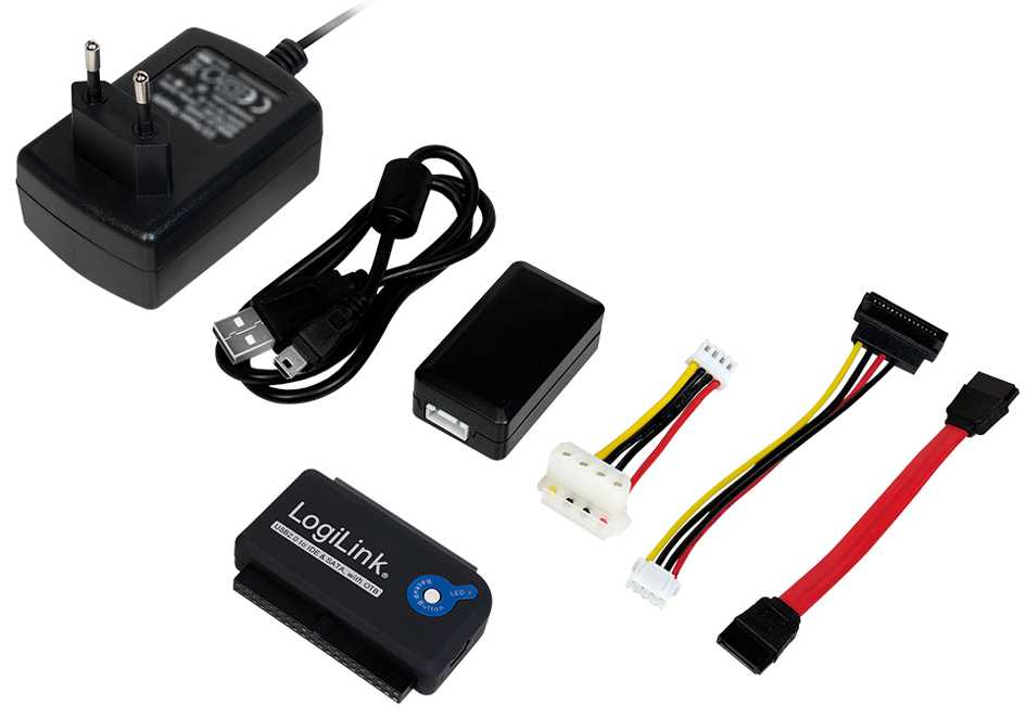 LogiLink USB 2.0 - SATA und IDE Adapterkabel, Länge: 1,2 m von Logilink