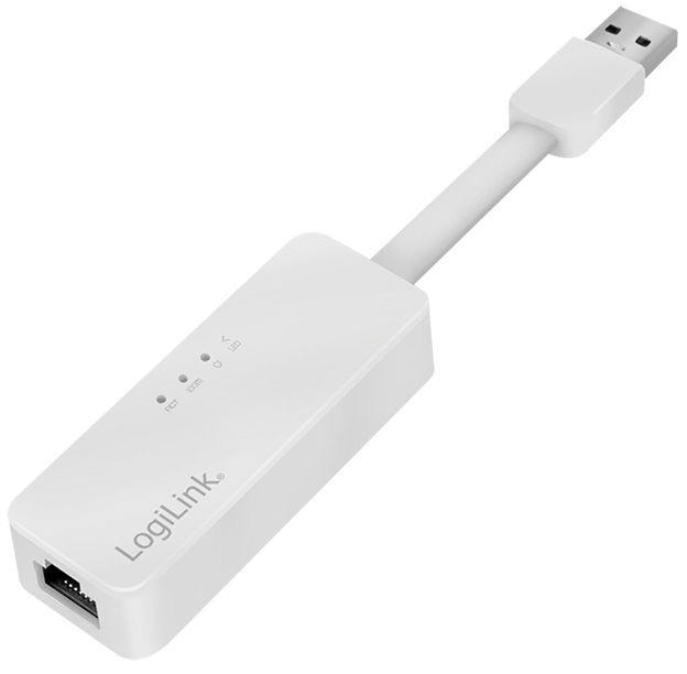 LogiLink USB 2.0 auf RJ45 Fast Ethernet Adapter, weiß LogiLink USB 2.0 auf RJ45 Fast Ethernet Adapter, weiß von Logilink