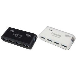 LogiLink USB 3.0 4x - 5000 Mbit/Sek - USB 3.0 - 5 V - 107 mm - 200 mm - 101 mm (UA0170) von Logilink