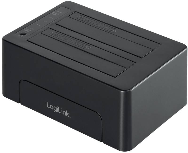 LogiLink USB 3.1 Festplatten Docking Station, 2x 2,5, /3,5, von Logilink